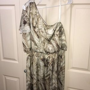 Beautiful one shoulder maxi/gown